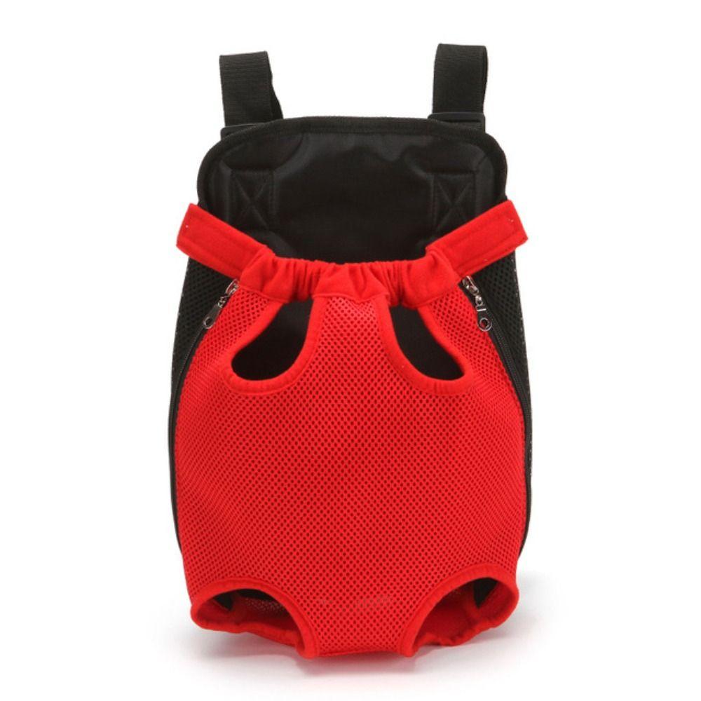 Portable Dog Backpack Carrier Puppies Pet Knapsack Legs Out Pet Carrier Backpack  Traveling
