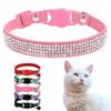 Soft Pet Necklace Suede Leather Puppy Neck Strap Breakaway Cat Collar  Puppy