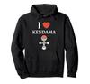 Kendama Toy Simple Humor I Love Kendama Hoodie