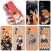 Anime Kozume Kenma Haikyuu Phone Case For Xiaomi Mi A2 8 9 SE Note 10 10T 11 12 Lite 9T 11T 12S 12T Pro A3 6X 12X Black Cover