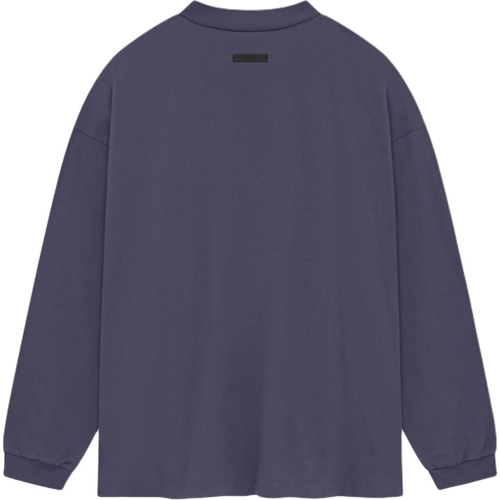 Fear of God Essentials Jersey Long-Sleeve Tee Marine Men Tops Blue 125HO244204F