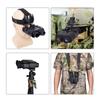 NV8000 Helmet 3D Night Vision Goggles IR 1080p HD Infrared NV Binocular Naked Eye 3D Helmet Eyepiece Head Mount Darkness