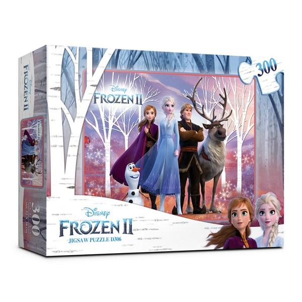 B&B Puzzle Disney Frozen 2 Jigsaw Big Puzzle D306, Mixed Colors, 300 Pieces Jigsaw Puzzle, Childrens Games, Educational Toys