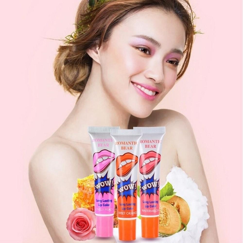 Cosmetics Lipstick Matte Romantic Peel Off Tear-Off Lip Gloss Film Magic Long Lasting Lips In 1, Lovely Peach, 01