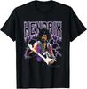 Jimi Hendrix Lightning T-Shirt 100% Cotton Tops Tee Men's Women's