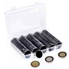 Gasket Coin Capsule Pads Protect Case 17/20/25/27/30mm 100Pcs Holder Storage Box