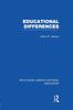 The Educational Differences (RLE Edu L) Book