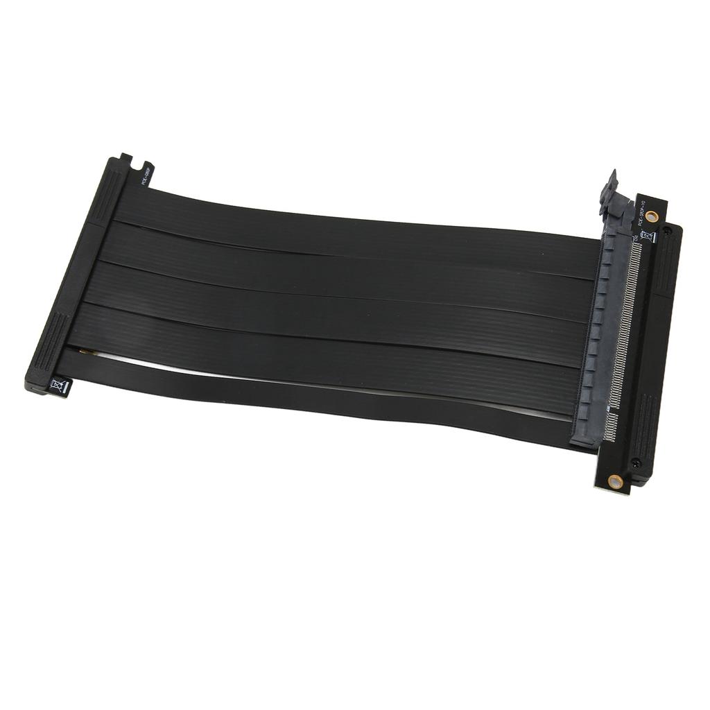 Graphics Card Extension Cable Dual Reverse Ultra PCIE4.0 X16 Riser Cable Shielded High Speed