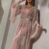 "2022 Sequined Sexy Evening Gown with Shawl"