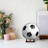 Basketball Soccer Football Display Stand Solid Walnut Triangle Ball Display Stand Multifunctional Sports Collector