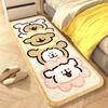 Cartoon Long Carpet Imitation Cashmere Thickened Living Room Sofa Floor Mat Bedroom Cloakroom Dresser Foot Mat Long Carpet