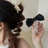 High Elastic Phone Line Hair Loop Sweet Bow Knot Head Rope Ponytail Bubble Braid Headband  Girls