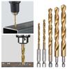 4241 High Speed Steel Drill Bit Cobalt Hex Shank Twist Drill 1.5mm-10.0mm Twist Drill Bit Stainless Steel Hole Opener