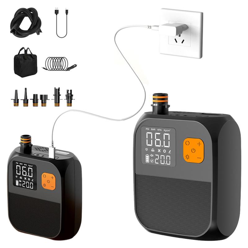 25PSI High Pressure Portable Air Compressor Stand Up Paddle C Inflation Paddle Board Pump for Paddleboard Tent Mattress