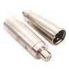 3 Pin Xlr Plug Male To Rca Female Audio Adapter Connector Microphone Amplifier