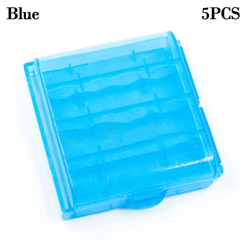 Rechargeable Battery Container Organizer Battery Box Battery Case Battery Holder Storage 4 AA AAA