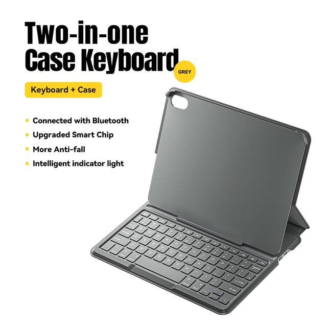 Essager Чехол с беспроводной клавиатурой Bluetooth для iPad 10,9 дюйма, магнитная клавиатура для iPad 10, чехол для планшета, складная клавиатура с трекпадом