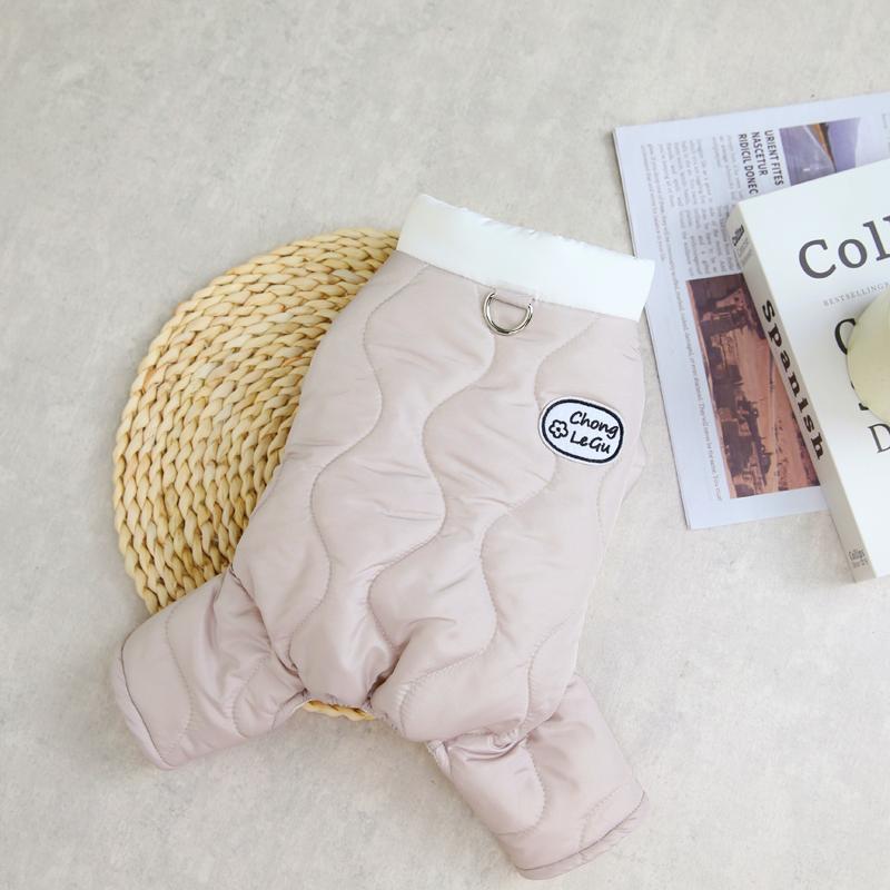 Winter Warm Pet Clothes for Small Medium Dogs Jumpsuit Puppy Jacket French Bulldog Pug Coat Chihuahua Yorkie Poodle