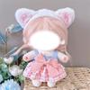 Multicolor Doll Clothes Accessories Hairband Suspender Toy Cap Dress Suit  Cotton Stuffed Doll