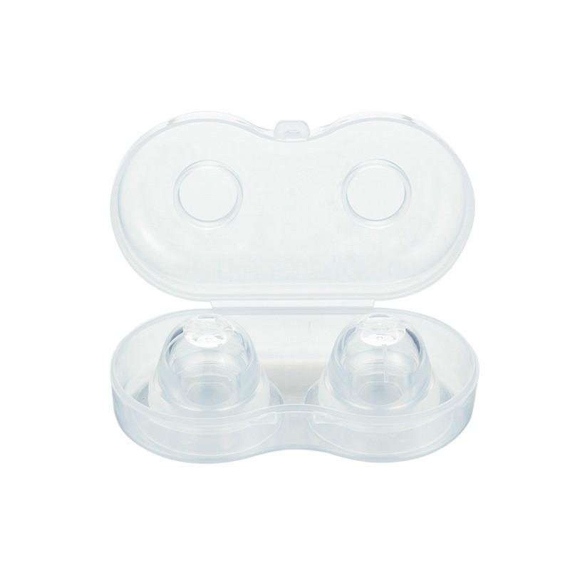 Silicone Nipple Correction Niplette Welnove Nipple Shield Sucker Corrector Flat 2PCS