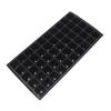 2Pcs 50 Cells Seedling Trays Plastic Gardening Germination Trays Black Seedling Container Garden Supplies For Vegetable Flower