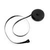 1.5 Meter Black Small Tape Measure with Three Waists Hip Circumference Chest Circumference  Automatic Retractable Tape Measure