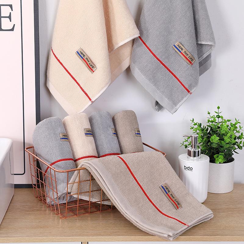 Pure Cotton Household Thickened Absorbent Face Towel for SPA Home Sport Hotel Towel Home Bathroom Supplies