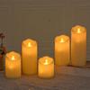 3/5Pcs New Year Swing Flameless Candles Decorative LED Atmosphere Lamp Decorative Props