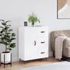 VidaXL Buffet High-Gloss White 69.5x34x90 Cm Engineered Wood 827886