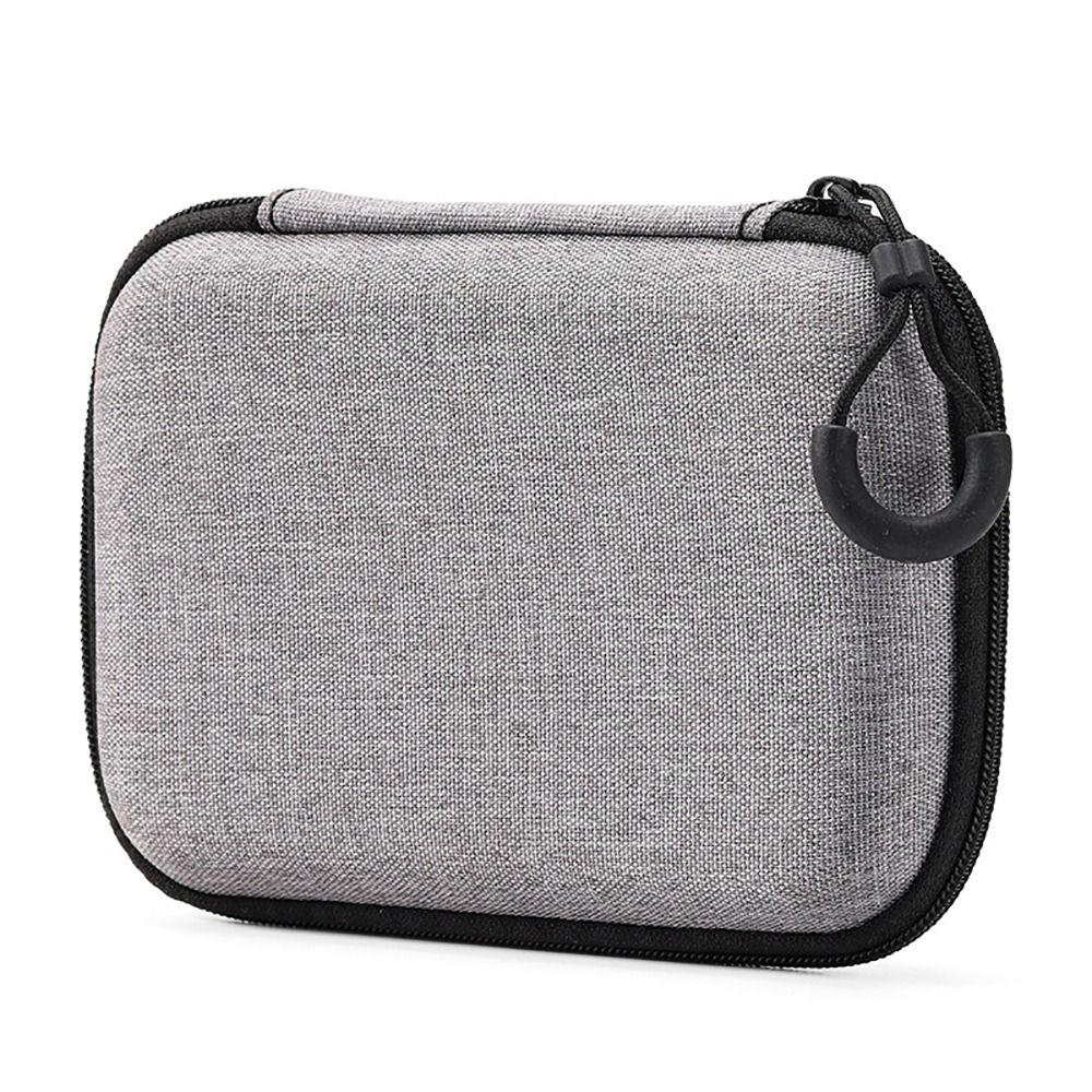 1Pcs Earphone/Phone/Charging Cable EVA Storage Bag Mini Pouch Carrying Bag Zipper Earphone Case