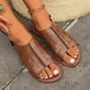 Fashion 2024 Plus Size Perforated Drag Sandals Beach Cool Simple and Comfortable Lightweight Non-slip and Versatile Women's Shoes
