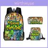 My Monsters Singing Childrens School Bag Three Piece Suit Suitable For Gift