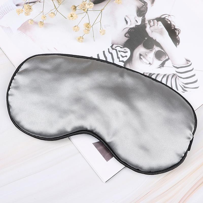 1 Pcs Eye Mask Soft Padded Travel Night Sleeping Blindfold Sleep Aid Shade Cover