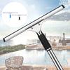 Professional Window Squeegee with Rubber Lip Long Handle Bathroom Shower Window Wiper Glass Cleaning Tool