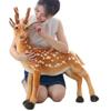Simulation Sika Deer Doll Toy Creative Plush Stuffed Animal Reindeer Crafts Xmas Gift Girl Birthday Present