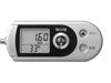 TANITA 3D Sensor Pedometer with Security Buzzer, Silver, FB-722-SV