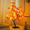 LED Copper Wire Night Light Tree Fairy Lights Home Decoration Night Lamp USB Operated for Bedroom Bedside Table Lamp