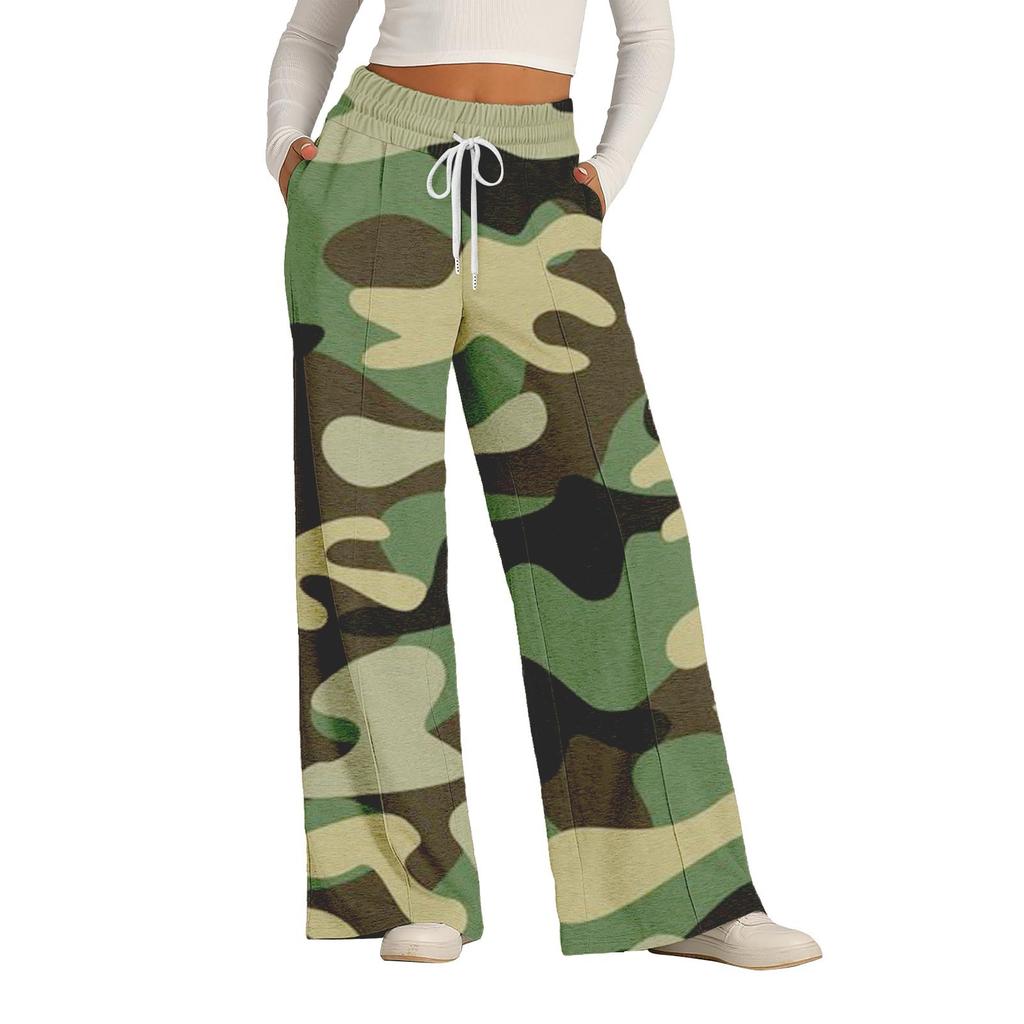 Women's High Waisted Wide Leg Sweatpants Casual Jogger Pants