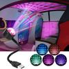 Mini USB Star Lamp Projector LED Lamp Disco DJ Stage Car Interior Atmosphere Light RGB Multicolor 9 Modes Small Night Light