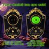 Halloween Decoration One-eyed Doorbell Glowing Eyeball Horror Sound Secret Room Prank Props Halloween Party Home Decorations