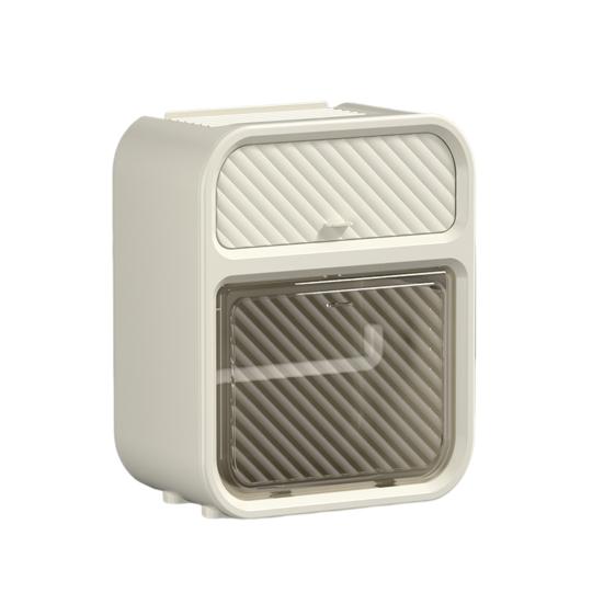 Toilet Paper Holder Multi-functional Wall-mounted Waterproof Punch-free Strong Bearing Capacity Shelf