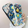 Cute Cartoon Pattern Cream Texture Casing Wavy Edge Soft Silicone Cover Phone Case for Huawei Honor Infinix Tecno iPhone
