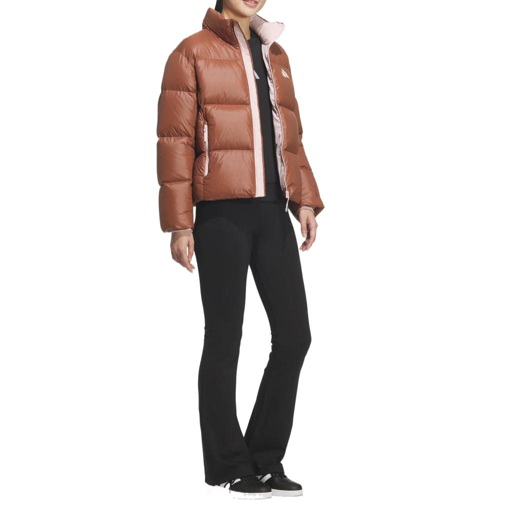 Adidas 600 Fill Windproof Warm Minimalist Comfortable Solid Color Down Jacket Women Outerwear KQ5508