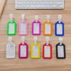 Luggage Tag Plastic Baggage Tags Women Men Boarding Shipping Suitcase Id Address