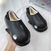 36-45 Winter Couple Large Anti Slip and Velvet Warm Cotton Shoes Lazy Shoes Casual Shoes with Cotton Slippers