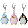 Cute Animal Penguin LED Light Key Chain Key Ring Torch Xmas Gift