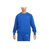 Nike Standard Issue Sports Casual Crew Neck Sweatshirt Men Tops Game-Royal-Blue DQ5821-480