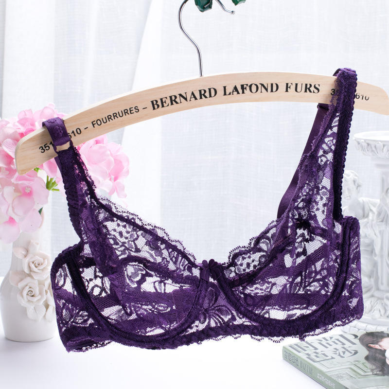 Artdewred Sexy Women Lace Bra Mesh Bralette Lingerie Female Seamless Unpadded Floral Brassiere