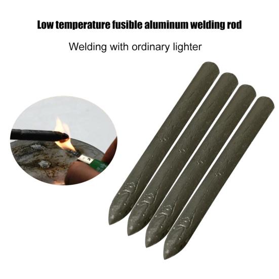 6/8/12/15/20Pcs Powder Cored Welding Aluminum Rod Low Temperature Easy Melt Aluminum Soldering Welding Rods Without Solder Weld Tools