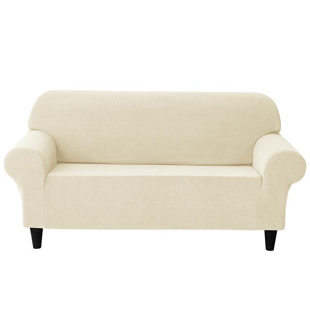 1 /2 /3 Seater European Style Sofa Cover Jacquard Fabric Stretch Couch Covers For Living Room Elastic Settee Furniture Protectors